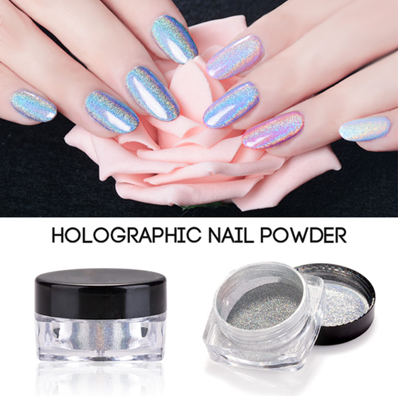 Holographic Unicorn Nail Powder