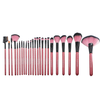 24 Piece Hot Pink Brush Set