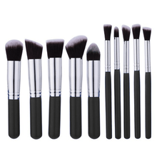  10 Piece Mini Travel Kabuki Brush Set