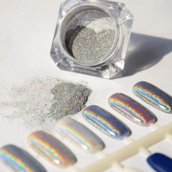 Holographic Unicorn Nail Powder