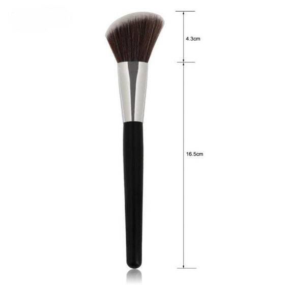 1 Pc Angled/Round Makeup Brush