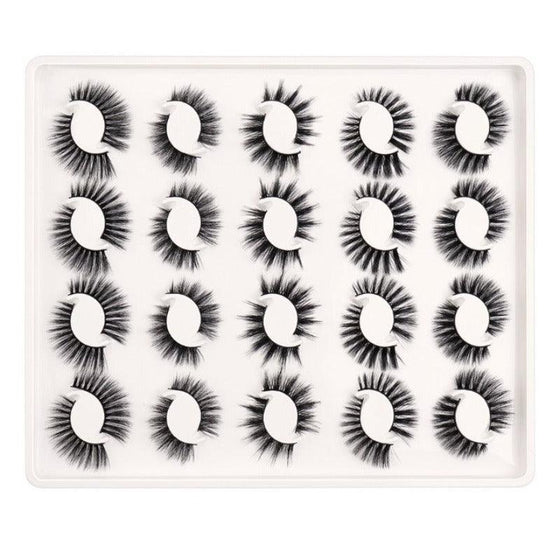 5/20 Pairs/Box 3D Faux Mink Eyelashes
