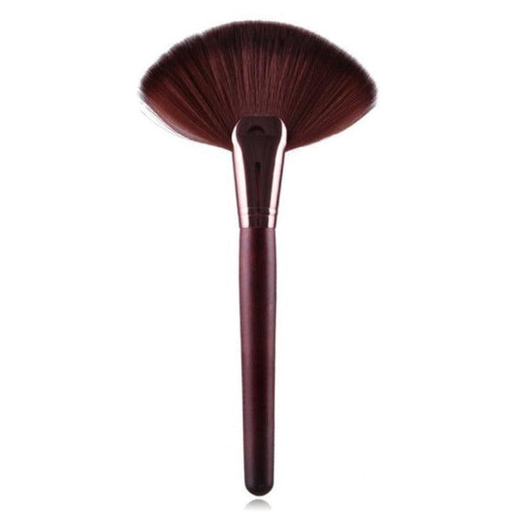 1 Pc Professional Soft Makeup Large Fan Brush