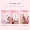 Professional 6 Pcs Colorful Round Shape Facial Makeup Sponge