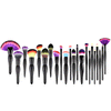 22 Piece Midnight Rainbow Brush Set