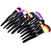 22 Piece Midnight Rainbow Brush Set