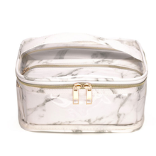  3 Piece Marble Travel Cosmetic Case