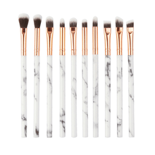  10 Piece Marble makeup  Brush Set