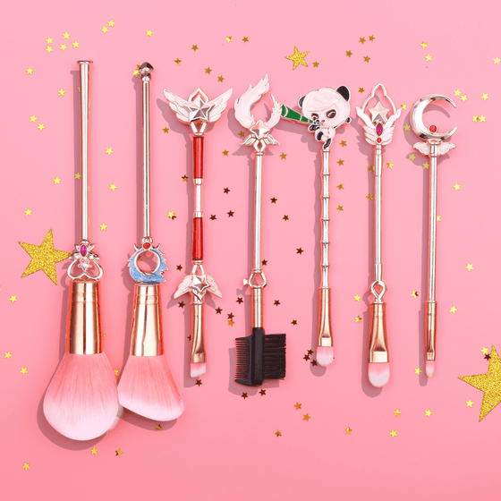 Cardcaptor Sakura Inspired Makeup Brush Set