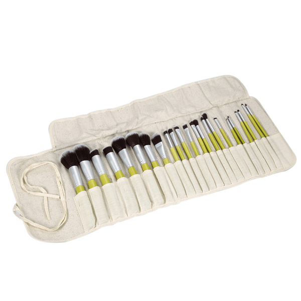 24 Piece Nylon Brush Set – Complete Makeup Collection