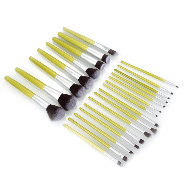 24 Piece Nylon Brush Set – Complete Makeup Collection
