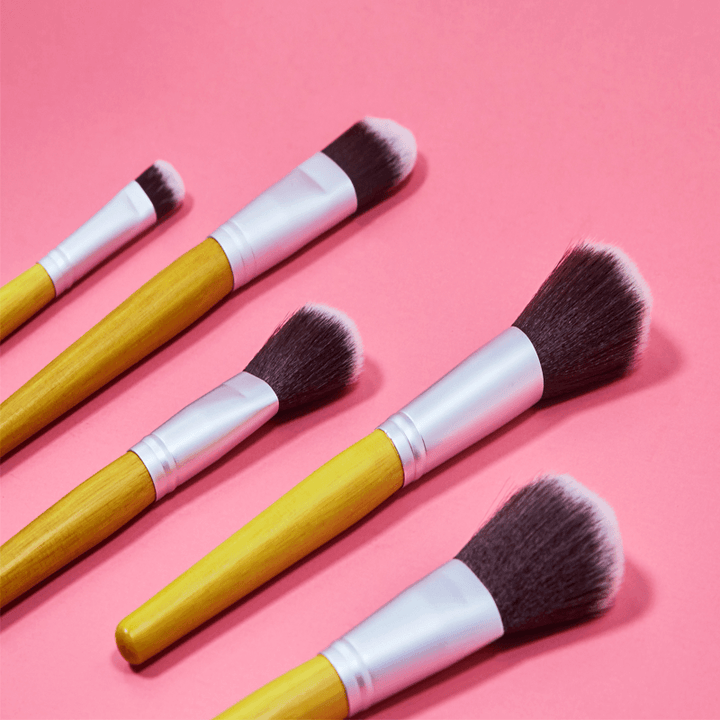 24 Piece Nylon Brush Set – Complete Makeup Collection