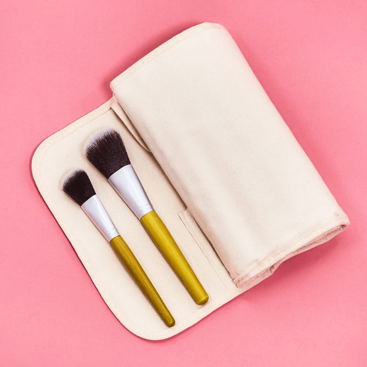 24 Piece Nylon Brush Set – Complete Makeup Collection
