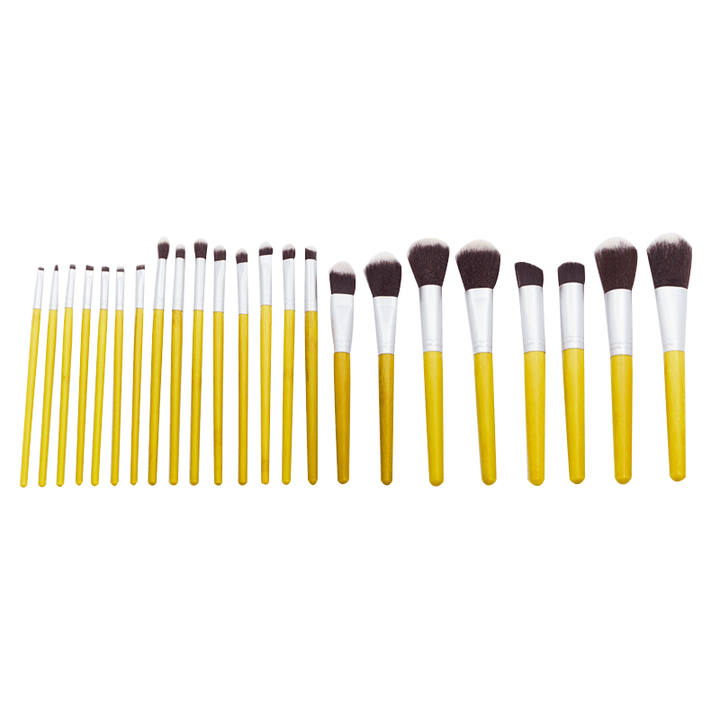 24 Piece Nylon Brush Set – Complete Makeup Collection