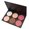 Pink and Peach 6 Color Blush Palette