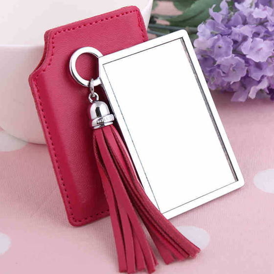 Portable Pink Pocket Mirror ,  - My Make-Up Brush Set, My Make-Up Brush Set
 - 2