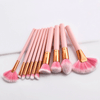 10 Piece Rosé Brush Set