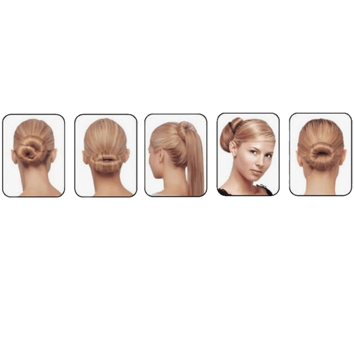 Pack 3 Easy Hair Bun Maker – Elegant Hairstyles Simplified