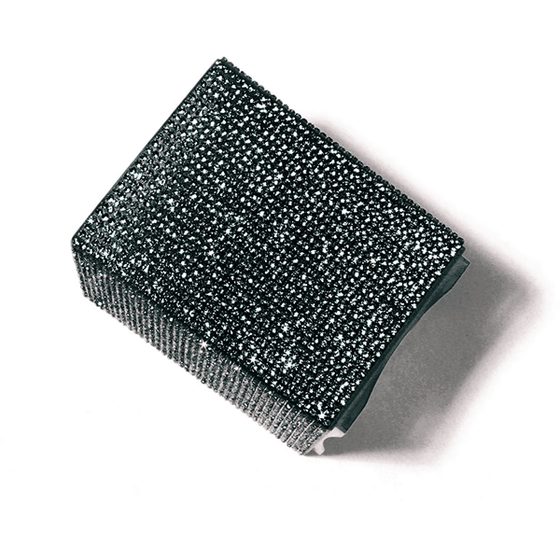 Rhinestone Glam Brush Holder
