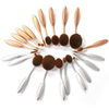 'The Midas Touch' 10 Piece Oval Brush Set ,  - My Make-Up Brush Set, My Make-Up Brush Set
 - 5