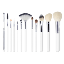  12 Piece Traditional White Brush Set