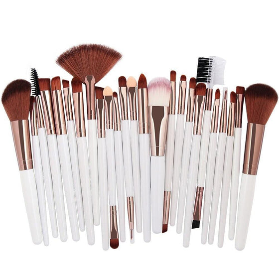 25 Pcs Makeup Brushes Set Kit